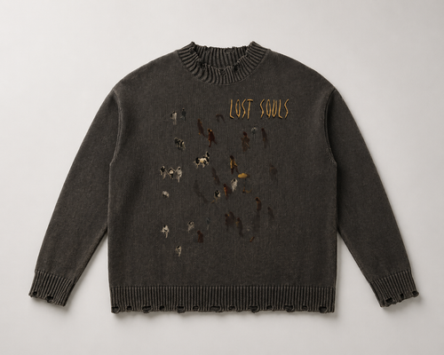 'Lost Souls' Vintage Sweater