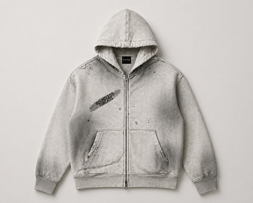 'Cover It Up' Zip up Hoodie