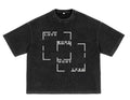 Love More Textured Waffle Boxy Shirt