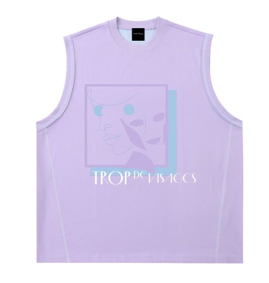 Trop de Visage Tank Top